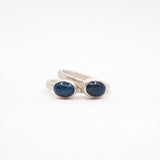 Sterling Silver Oval Apatite Ring