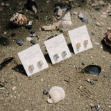 10k Uma Earrings Topaz