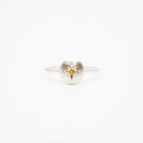 Sterling Silver Solstice Ring - Citrine