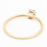 Champagne Diamond Ring in 10K Solid Gold
