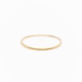 10k Gold Simple Stacking Rings