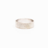 Sterling Silver Bark Texture Ring