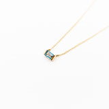 10k Uma Gemstone Necklace Topaz
