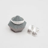 Meridian Set - Studs & Signet Ring