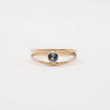 10k Gold Iris Montana Sapphire Ring