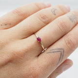 10k Gold Sunlight Ring - East to West