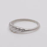 Meridian Signet Ring in Sterling Silver
