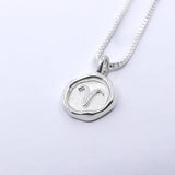 Sterling Silver Twelve Houses Necklace