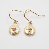 10k Gold Solstice Dangle Earrings