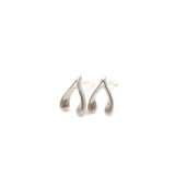 Sterling Silver Wishbone Studs