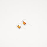 Ophelia Sterling Dangle Earrings - Citrine