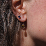 Sterling Silver Citrine Sunlight Dangle Earrings