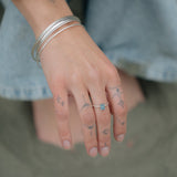 Ophelia Sterling Silver Ring - Labradorite