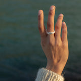 Sterling Silver Meridian Crown Ring