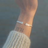 Sterling Silver Meridian Bangle