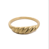 Meridian Signet Ring in Solid Gold