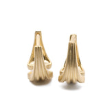 Meridian Huggie Hoops in Solid Gold