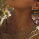 10k Gold Figaro Chain