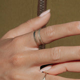 10k Gold Thick Twist Stacking Ring