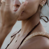 Solid Gold Meridian Necklace