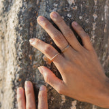 10k Gold Thick Twist Stacking Ring