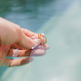10k Gold Thick Twist Stacking Ring