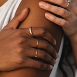 10k Gold Light Rain Ring
