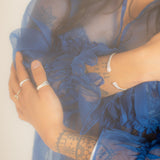 Meridian Set - Bangle & Crown Ring