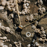10k Gold Uma Necklace Labradorite