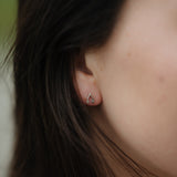 Sterling Silver Wishbone Studs