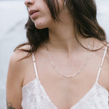 Sterling Silver Eclipse Chain Necklace