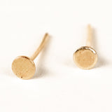 10k Mini Dot Stud Earrings