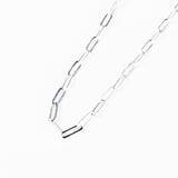 Sterling Silver Eclipse Chain Necklace