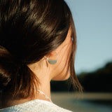 Sterling Silver Mesa Hoops