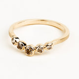 14k Helena Champagne Diamond Ring