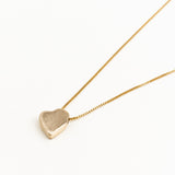 10k Gold Heart Necklace