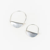 Sterling Silver Mesa Hoops