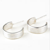 Sterling Silver Clara Hoops