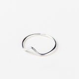 Silver V Stacking Ring