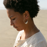 Sterling Silver Mesa Hoops
