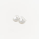 Sterling Silver Orbit Textured Dangle Earrings
