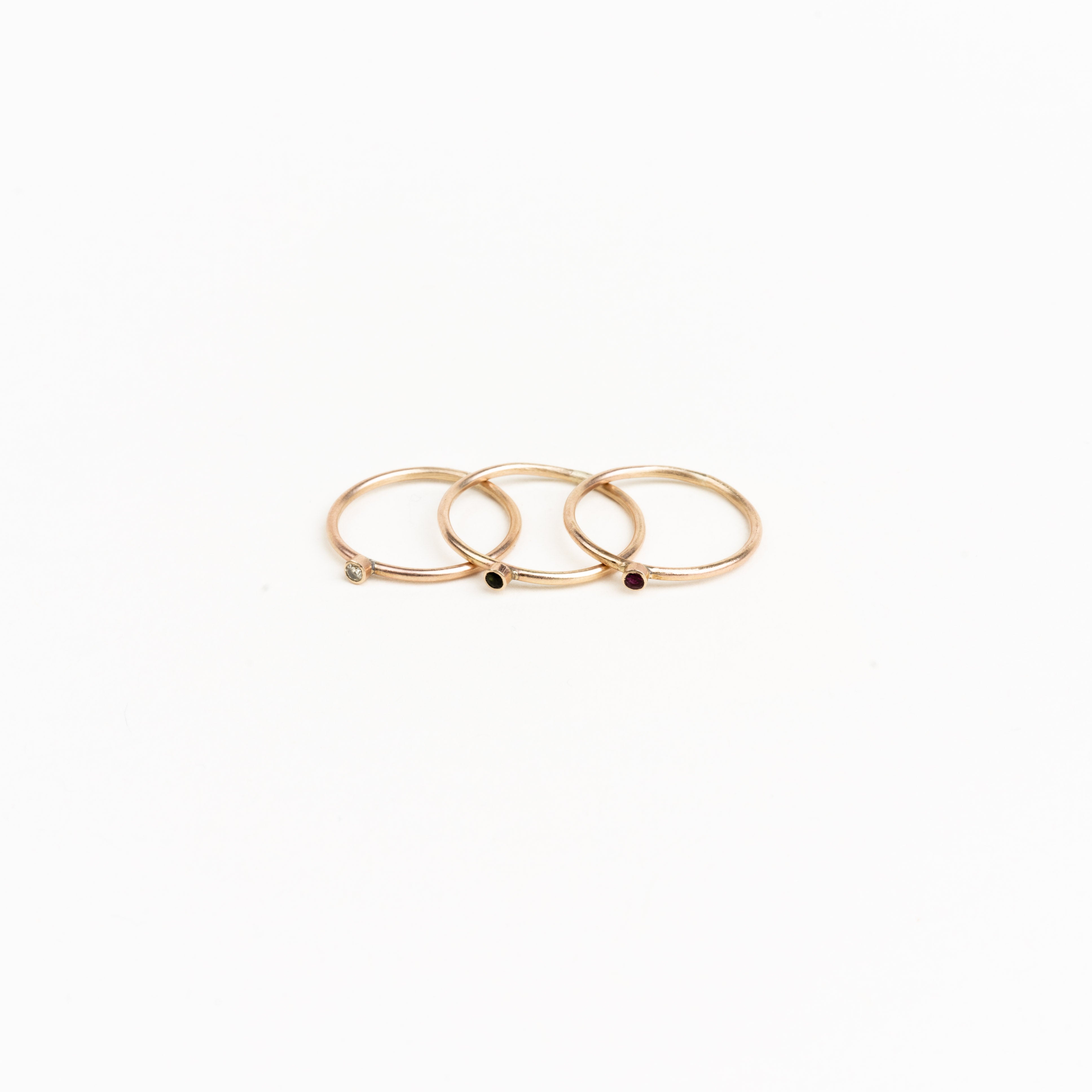 Gold gemstone rings clearance