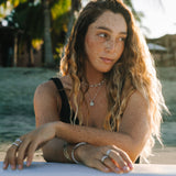Sterling Silver Wave Love Talisman