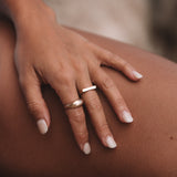 10k Gold Bold Rain Ring