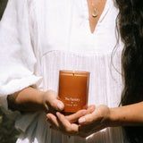 Gold & Tan Candle