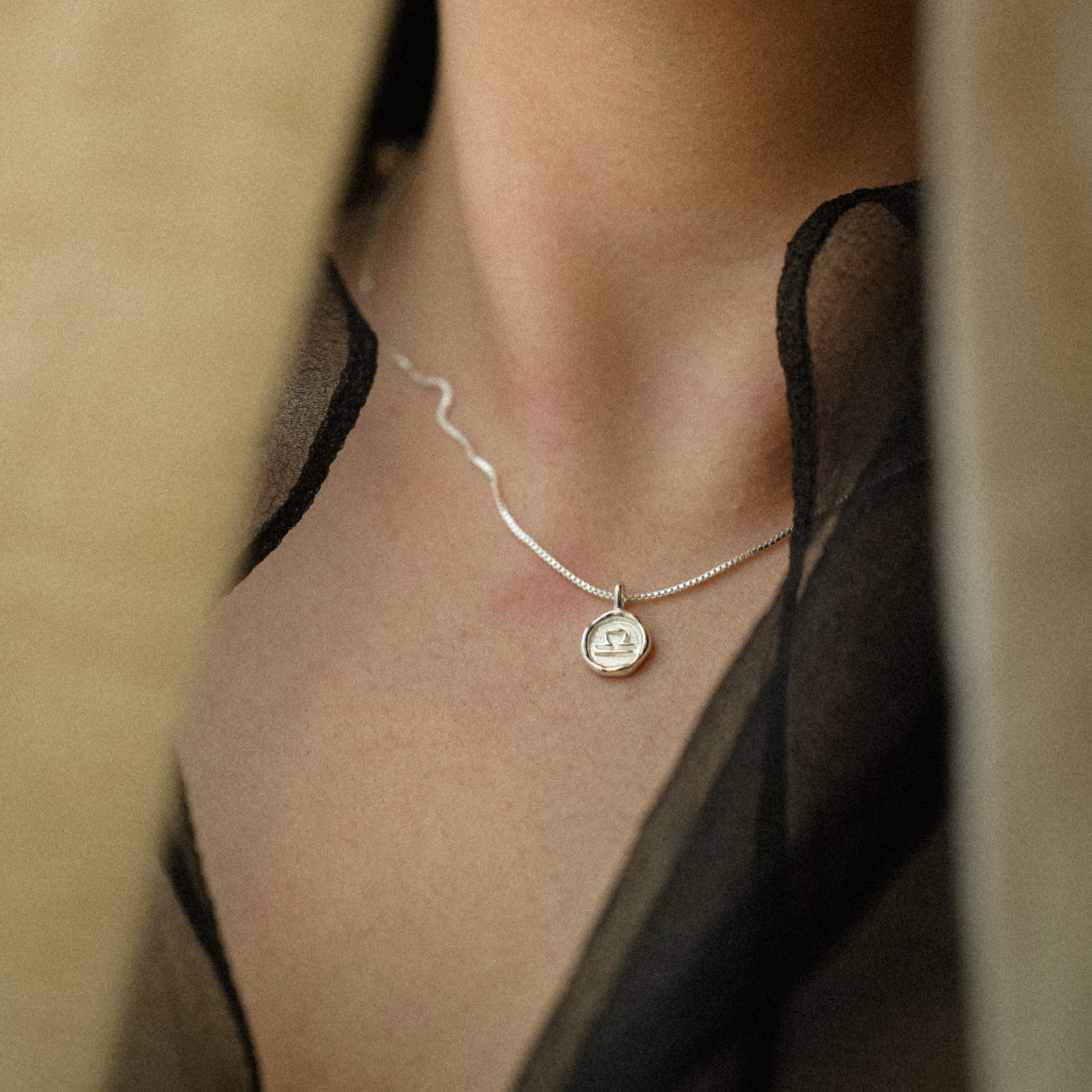 Twelve Houses Necklace -Sterling Silver