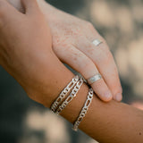 Sterling Silver Rue Bracelet