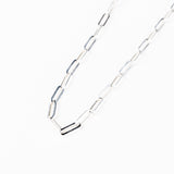 Sterling Silver Eclipse Chain Necklace