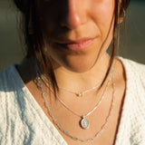 Lupine Necklace - Sterling Silver