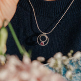 Iris Necklace - Sterling Silver